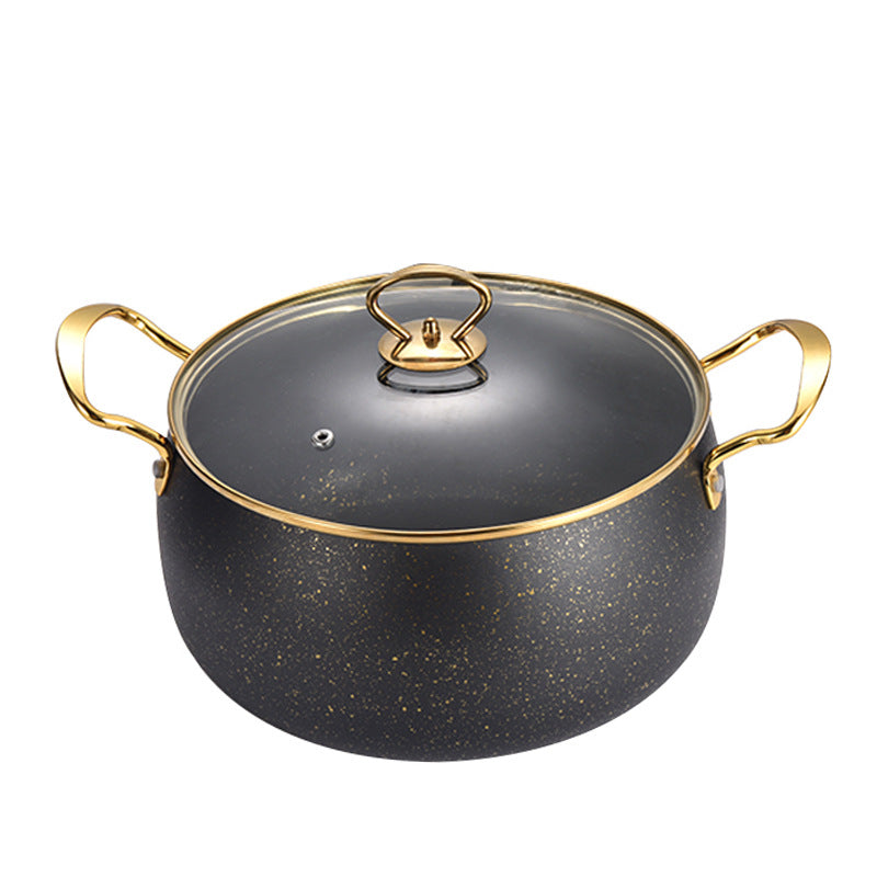 Processing personalizedoemnew arrival double ear non-stick pot for home soup gas stove pot soup pot