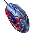 Silver sculpt g5 wired mouse - illuminated gaming, esports, mechanical, silent, computer accessories - cross-border private label, amazon wholesale