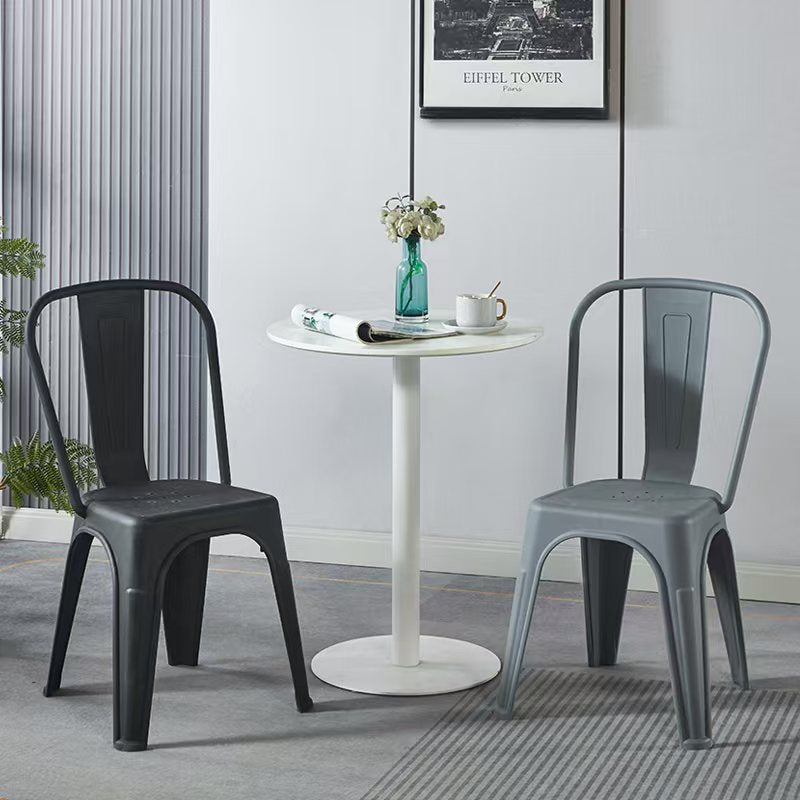 Amazon dining chair plastic pp chair dining table chair thickenedexportfor home restaurant casual chair with backrest chair
