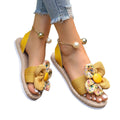 Wholesale plus-size bow slide sandals: stylish, comfortable, flat, perfect for summer, beach, and vacation