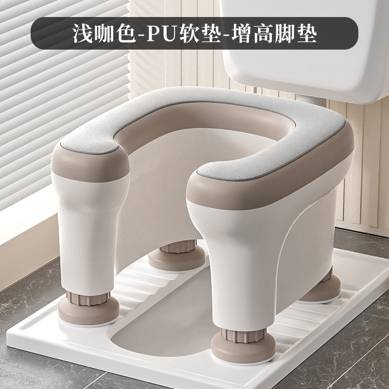 Wholesale household maternity commode chair elderly toilet stool portable toilet aid squatting device