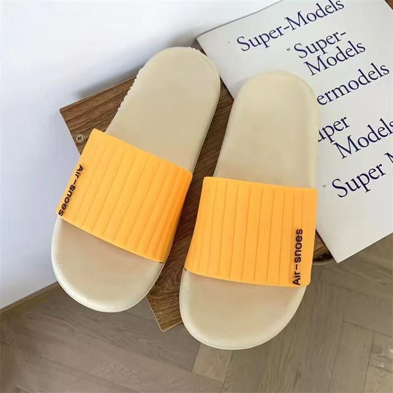 2026 new men's slippers - summer fashion indoor home anti-slip bathroom couple korean style soft sole sandals - wholesale
