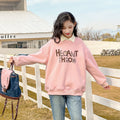 Girls' sweatshirt - spring/autumn collection  - new stylish pullover for kids - girls' outerwear - big girls' autumn casual top