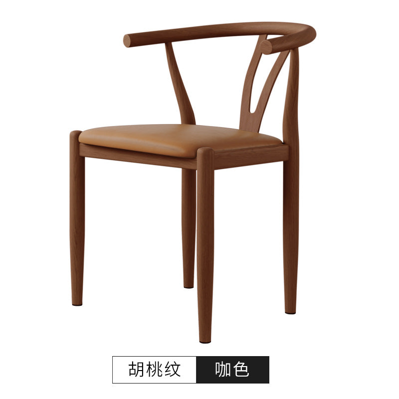 For homedining chair backrestcommercial horn restaurant tea chair taishi chair comfortable sitting tea table restaurant dining table stool