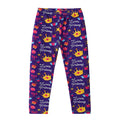 Purple bottom crown cropped pants