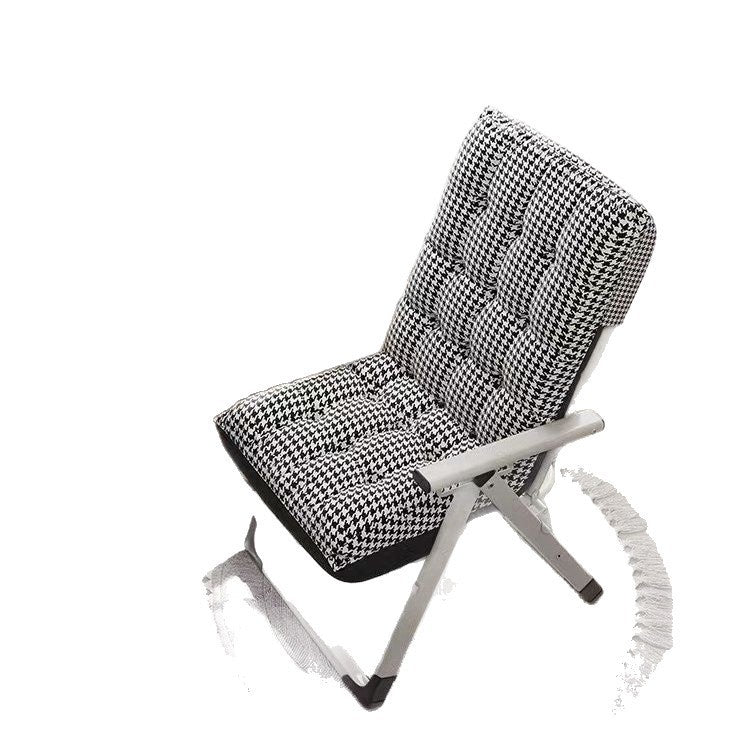 Office recliner folding chair for nap time - home use, elderly nap, reclining backrest, outdoor lazy lounger, casual sleeping chair