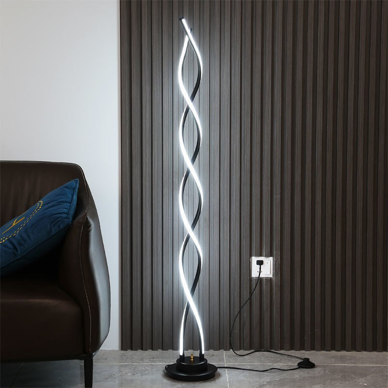 Scandinaviancasual floor lamp bedroom bedside vertical living room sofa atmosphere classy light luxury corner floor lamp