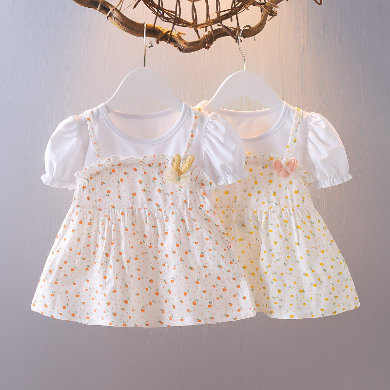 Girls' summer dresses  new styles baby princess dress summer kids' skirt in stock dropshipping available