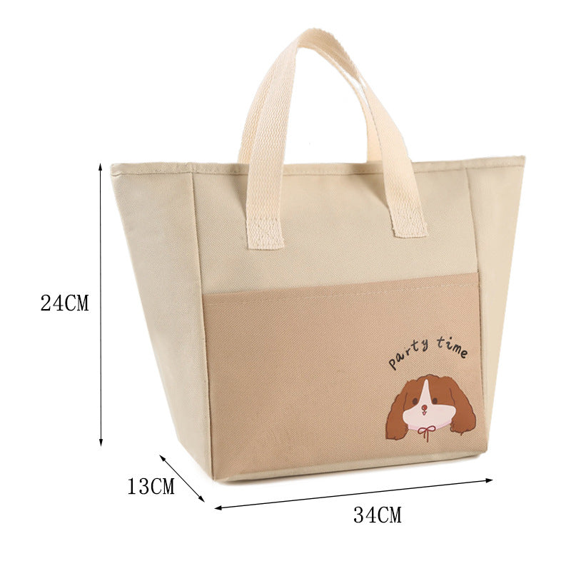 Beilian's new cute thermal insulation bento bag portable student commuter lunch box picnic lunch bag mommy bag wholesale