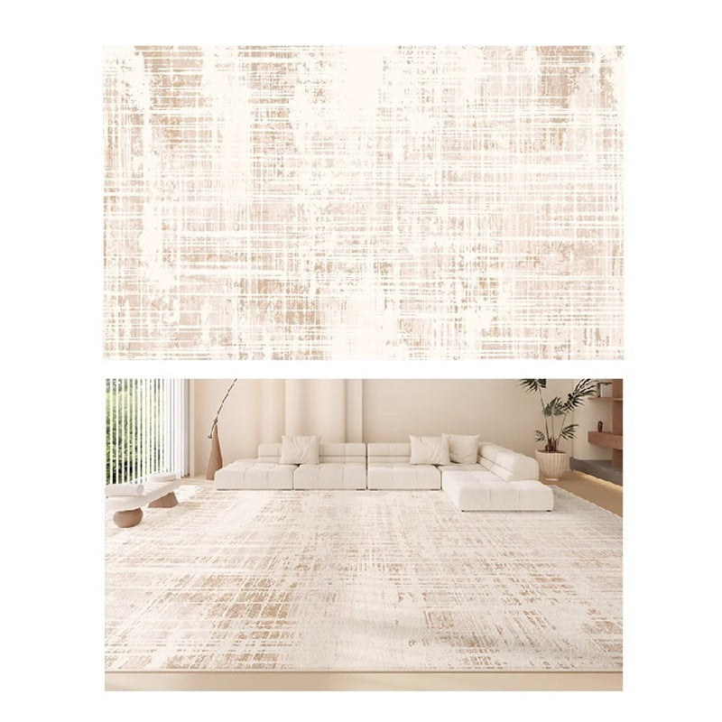 Maillard style carpet bedroom living room room sofa  new style no-wash and wipeable light luxury high-end cream style