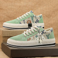 Canvas shoes men's shoes winter breathable trendy corduroy flats shoes men casual lightweight thin old beijing cloth shoes