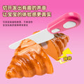 new product simulation bread cutting fun children's play house educational fun kitchen toy set wholesale