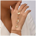 Gold with butterfly style #4