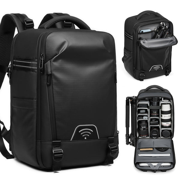 SLR photography bag, multi-functional large-capacity outdoor travel, portable camera bag, Canon Fuji storage, camera backpack.