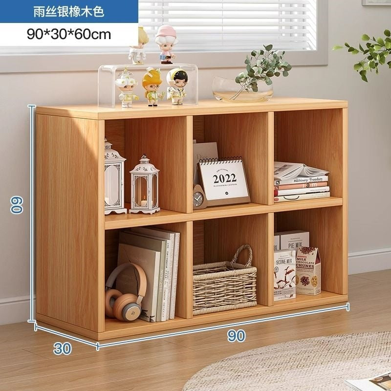 Bookshelf kindergarten reading rack multifunctional simple storage cabinet living room storage cabinet for home floor-standing storage rack