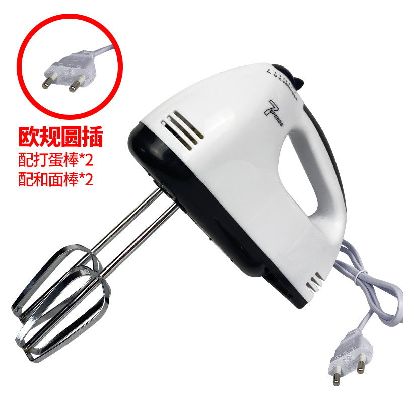 Egg whisk - fully automatic electric, home use, mini manual, baking, small whipping cream egg beater - cross-border