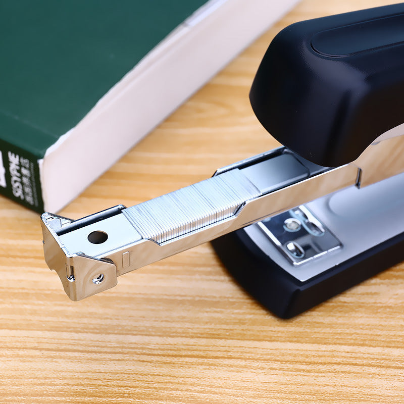 Deli 0416 thick layer metal stapler No. 12 office finance stapler can order 50 sheets of paper stapler wholesale