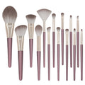 New wooden handle makeup brush set - concealer brush, powder brush, foundation brush - beginner's complete set of makeup brushes - cangzhou style