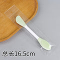 Beauty silicone brush facial mask brush makeup brush soft bristle head brush mud mask beauty tool fan-shaped fruit acid brush