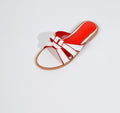 2025 yitao new women's summer anti-slip low heel flat shoes - round toe color block design