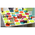 diy track car maze challenge game - children's thinking training track building sound & light electric vehicle toy