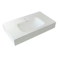 Corian integrated basin washbasin integrated countertop single basin bathroom for home washbasin casual