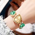 New arrival high-looking fashion women's accessible luxury irregular diamond-encrusted watch crystal niche high-looking quartz women's watch wholesale