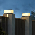 Outdoor solar post cap lights, courtyard lights, new chinese style marble wall lights, waterproof pillar lights, villa gate pillar lights