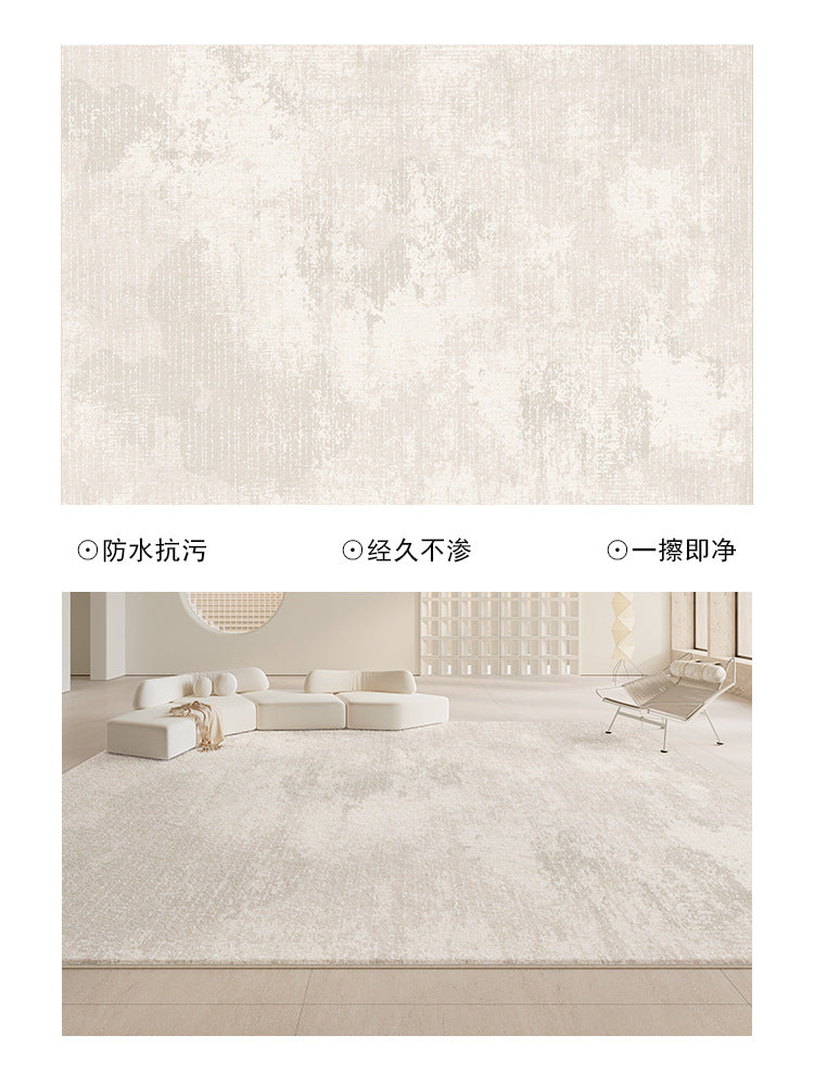 Carpet living room  new cream style light luxury high-end waterproof bedroom floor mat for home sofa large area full paving