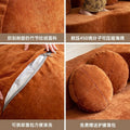 Compressed fabric one-piece sofa bed cross-border small apartment apartment living room removable and washable foldable lazy sofa bed