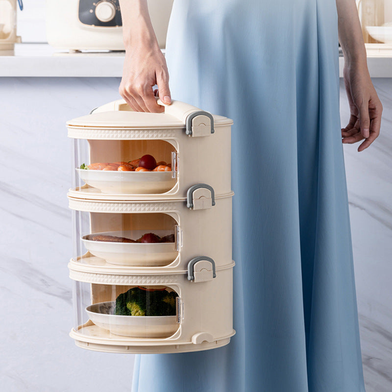 Super long thermal insulation vegetable cover, multi-layer household dining table cover, electric heating, intelligent vegetable cover, meal thermal insulation cover artifact