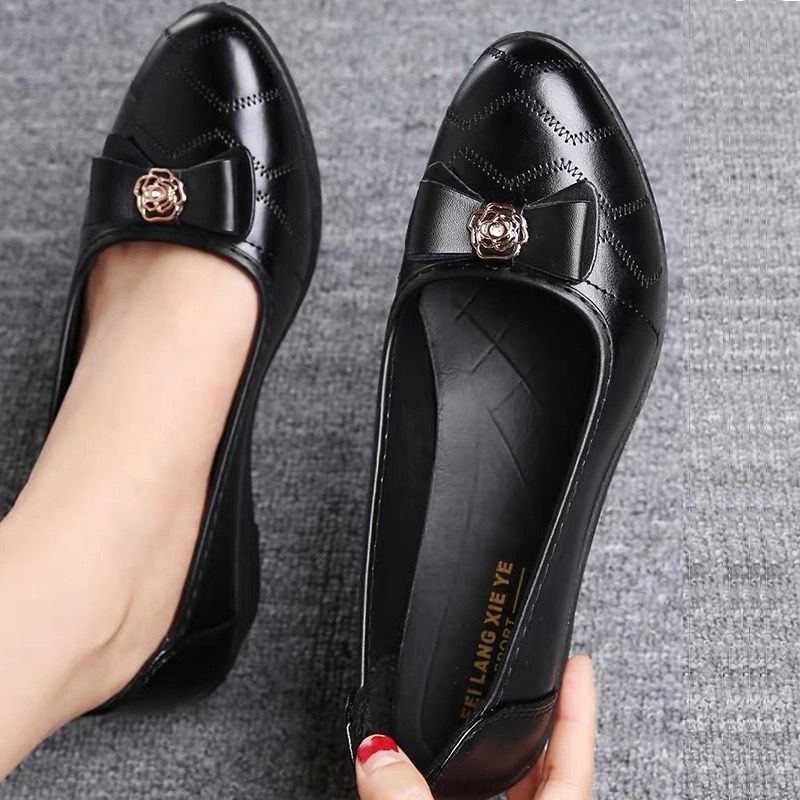 Women's shoes 2021 new arrivals: ladies' shoes, comfortable soft-soled work shoes, single shoes, women's casual shoes, work shoes, leather shoes for women
