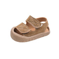 Anti-collision baby shoes casual baby girl toe cap sandals toddler shoes baby soft bottom boys beach shoes 1-3 years old
