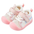 Baby sandals for boys, summer first walker shoes, 0-1-2 years old infant anti-slip soft sole mesh shoes for babies and toddlers, baby girl shoes