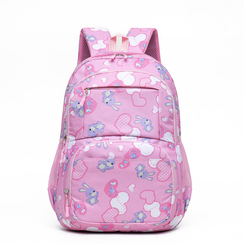 New large-capacity primary school schoolbag for girls in grades 4-6, high-value ins wind and light backpack wholesale