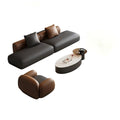 Office hotel lobby reception office special-shaped sofa coffee table combination rest reception room beauty salon curved sofa