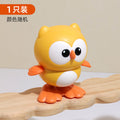 Wind-up toy baby owl - wind it up and watch it hop and run! perfect for toddlers and kids aged 1-2, boys and girls