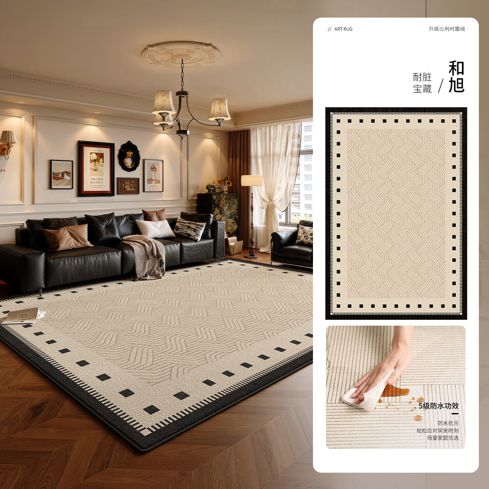Carpet living room medieval style accessible luxuryclassy sofa sound insulation mat stain-resistant abrasion resistant bedroom large area full bed blanket