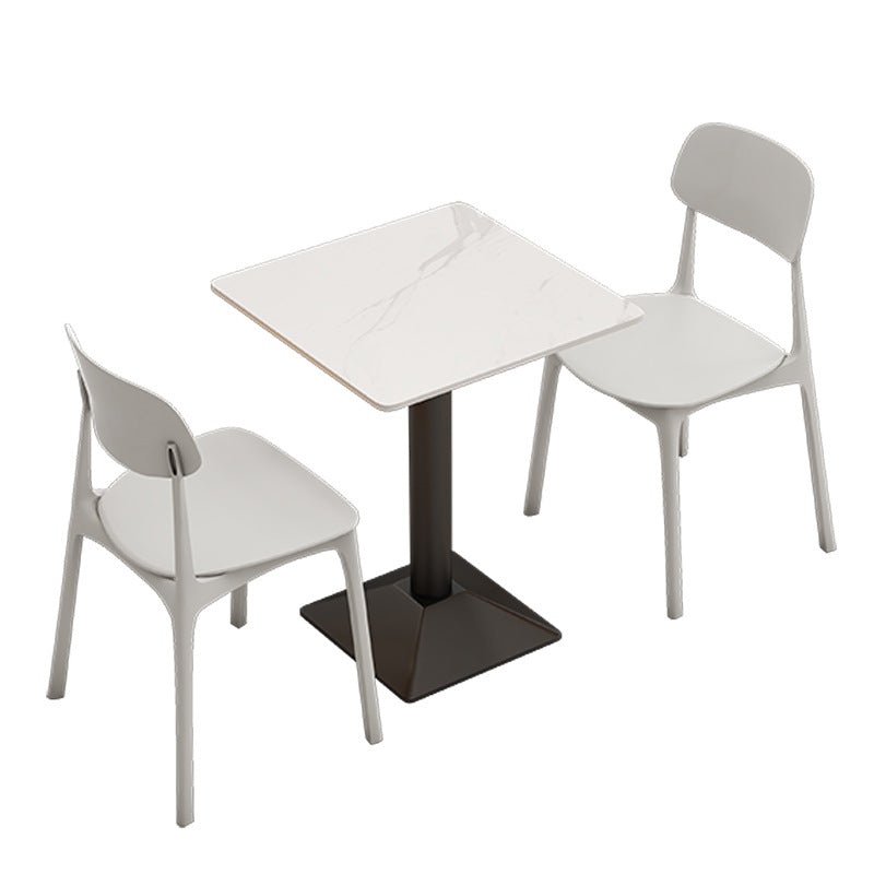 Company staff canteen catering snacks fast food restaurant dining table and chair commercial combination powder shop noodle shop restaurant restaurant school