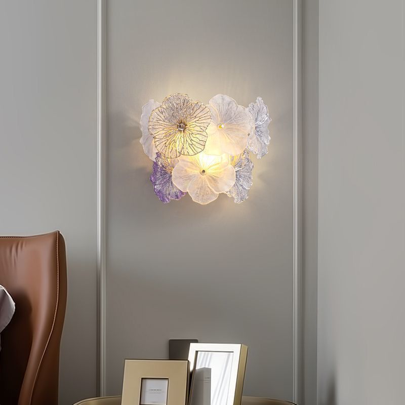French chic wall sconce - modern minimalist bedside lamp for living room accent wall, designer new arrival