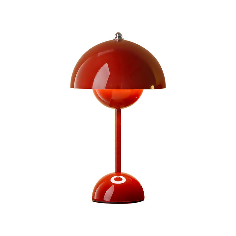 A pair of long-lasting wedding lamps, wedding dowry, wedding room, happy flower bud lamp stand, festive bedroom bedside mushroom lamp, new chinoiserie