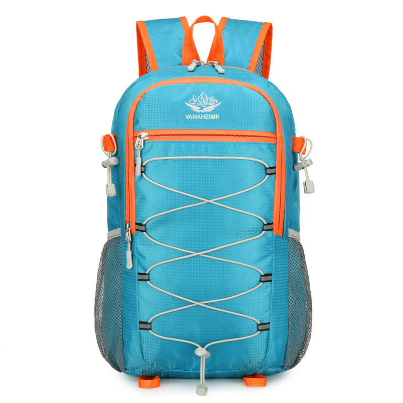 Outdoor Backpack Foldable Skin Bag Ultra Light Oxford Budding Mountain Riding Backpack Multifunctional Casual Backpack