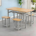 1 table and 4 stools-style 8