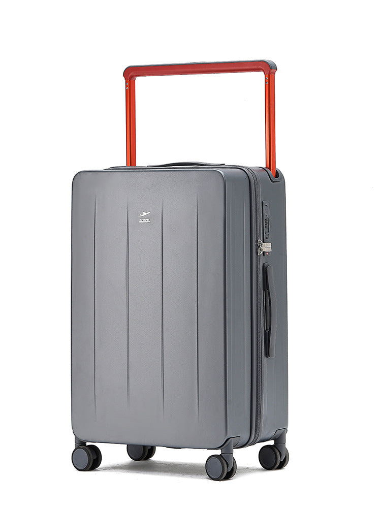 2024 new suitcase 24-inch wide trolley case anti-drop 20-inch boarding case narrow frame travel bag password box