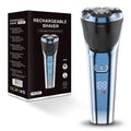 exclusive rotary shaver for men, electric razor with three blades, fully washable, wet and dry dual-use