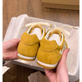 2026 spring/summer new arrival: bestselling yellow german army trainers (gats) - women's flat retro sneakers, casual athletic shoes