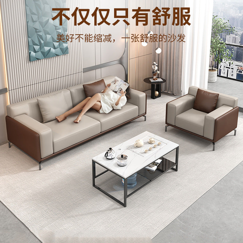 Saint li office sofa - modern minimalist reception & meeting sofa for business