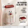 Multifunctional hanging storage mesh bag - socks, underwear, kitchen food organizer - wall-mounted storage pouch