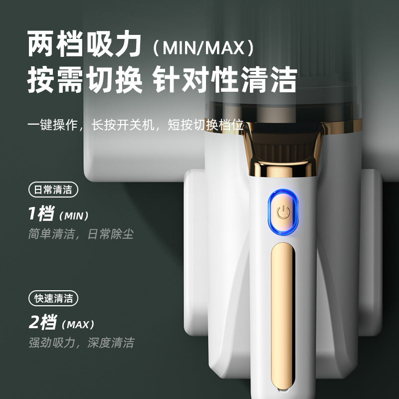 small wireless charging mite remover for home bed handheld high suction vacuum cleaner ultraviolet sterilizer