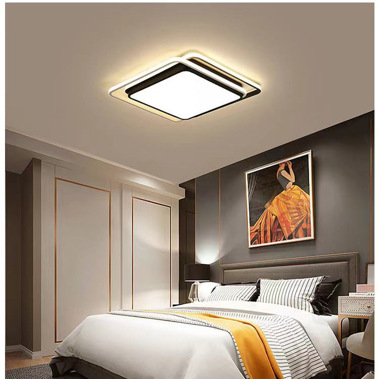 Atmospheric living room LED ceiling light Modern simple bedroom room dining room study light combination Whole house package lighting